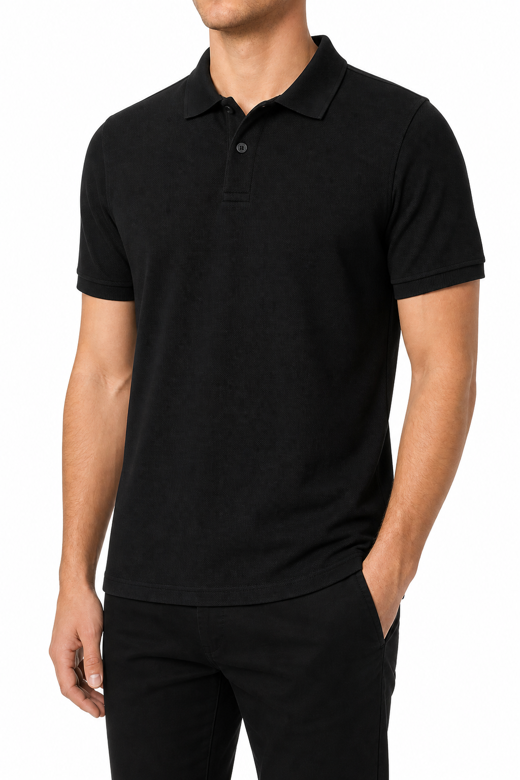 Classic Black Polo Shirt