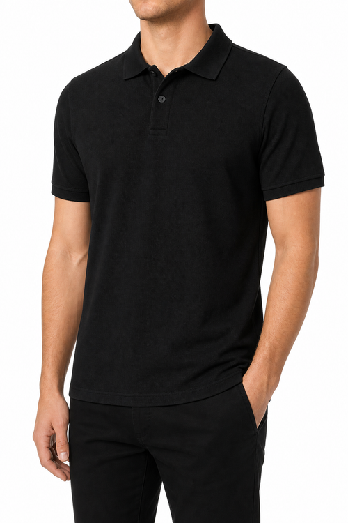 Classic Black Polo Shirt