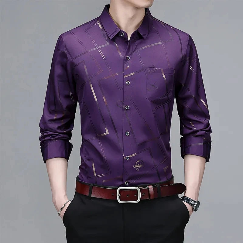 Shirt Non Ironing and Wrinkle Resistant Business