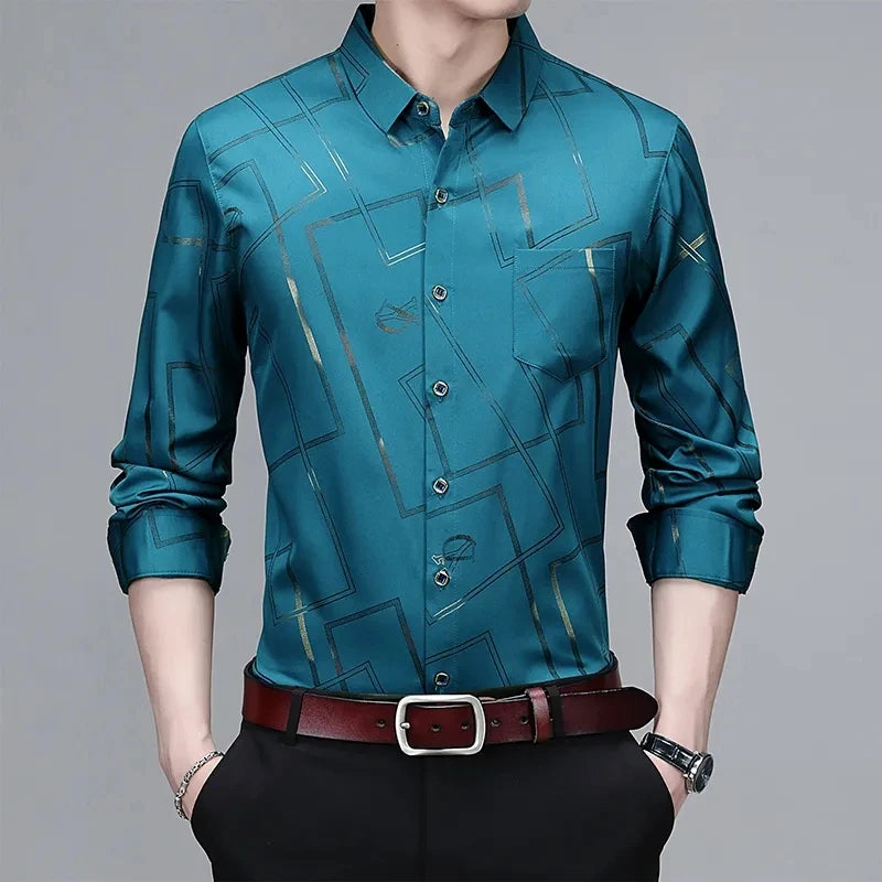 Shirt Non Ironing and Wrinkle Resistant Business